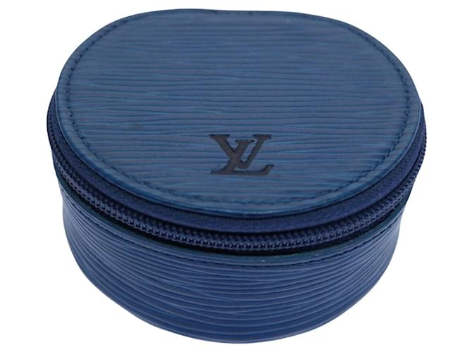 Louis Vuitton Ecrin Blau Leder  ref.1307704