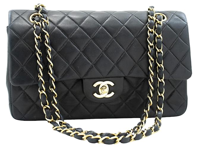 Chanel Classic Flap Black Leather  ref.1307761