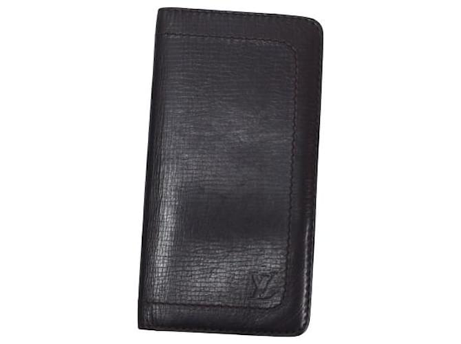 Louis Vuitton Utah Black Leather  ref.1307766