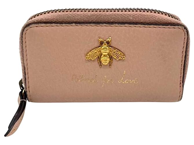 Gucci Abbey Pink Leather  ref.1307846