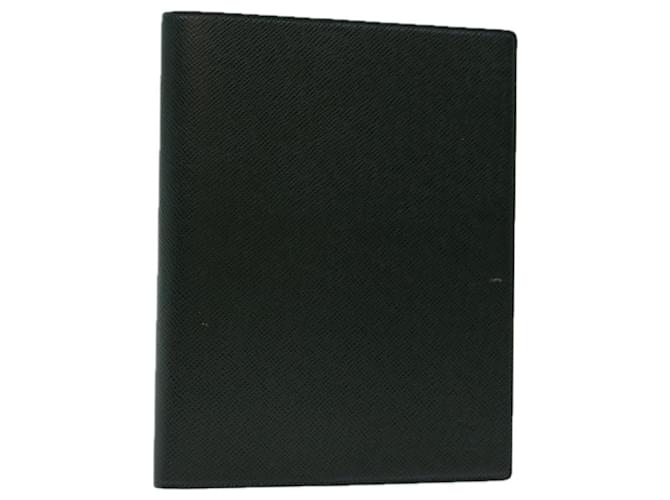 Louis Vuitton Couverture agenda de bureau Negro Cuero  ref.1307950