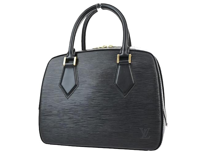 Louis Vuitton Sablon Black Leather  ref.1308017