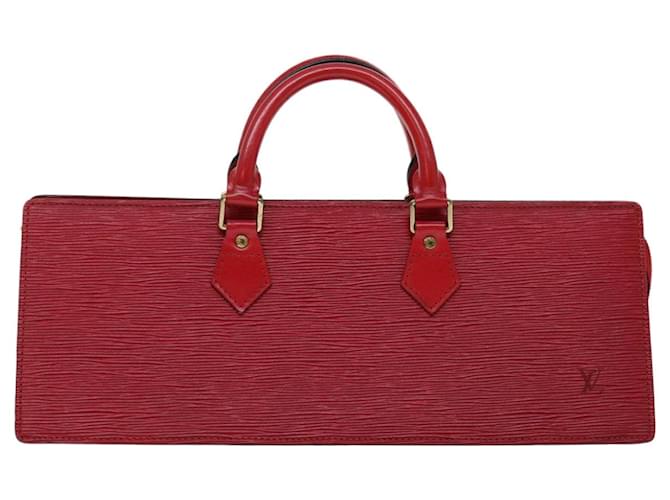 Louis Vuitton Triangle Red Leather  ref.1308106