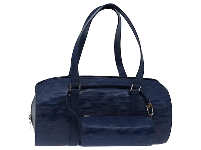 Louis Vuitton Soufflot Blue Leather  ref.1308183