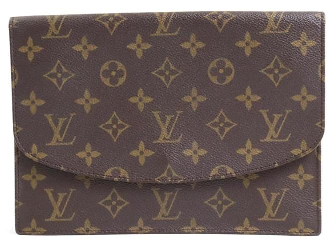 Louis Vuitton Pochette Rabat Brown Cloth  ref.1308295