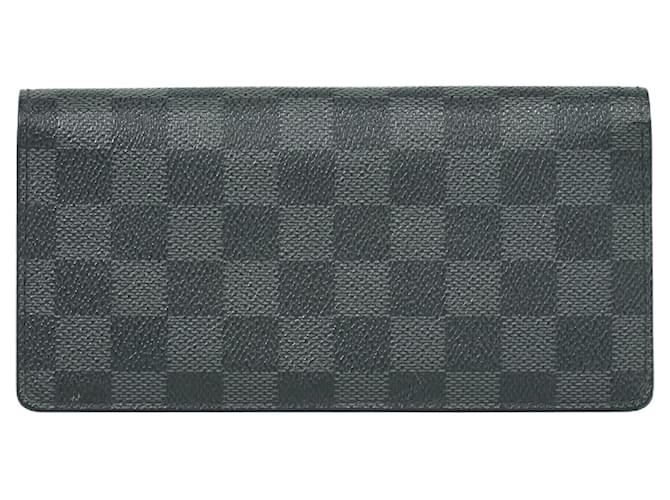 Louis Vuitton Brazza Black Cloth  ref.1308494