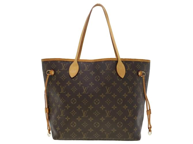 Louis Vuitton Neverfull Brown Cloth  ref.1308531