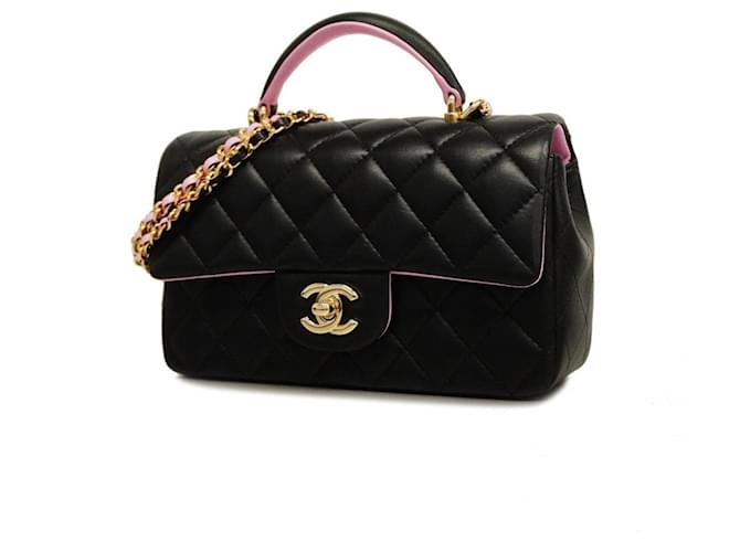 Chanel Timeless Black Leather  ref.1308559