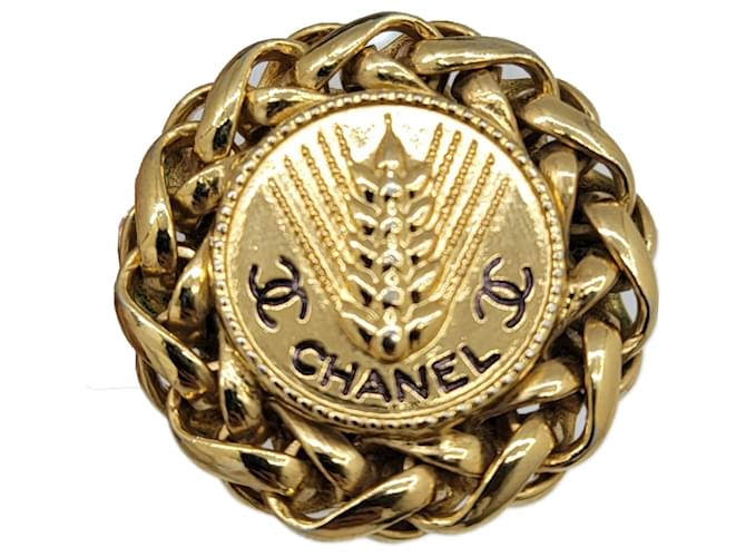 Chanel COCO Mark Golden Metal  ref.1308574