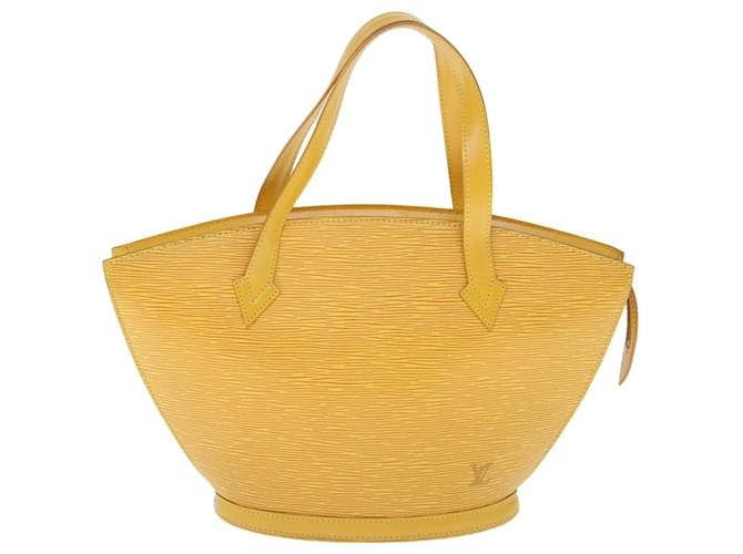 Louis Vuitton Saint Jacques Yellow Leather  ref.1308584