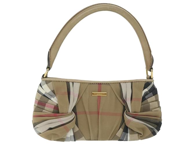 Burberry Bege Lona  ref.1308607