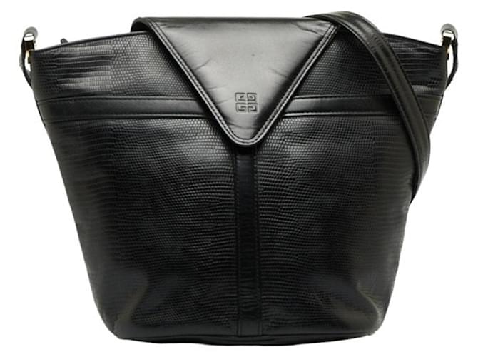 GIVENCHY Black Leather  ref.1308622