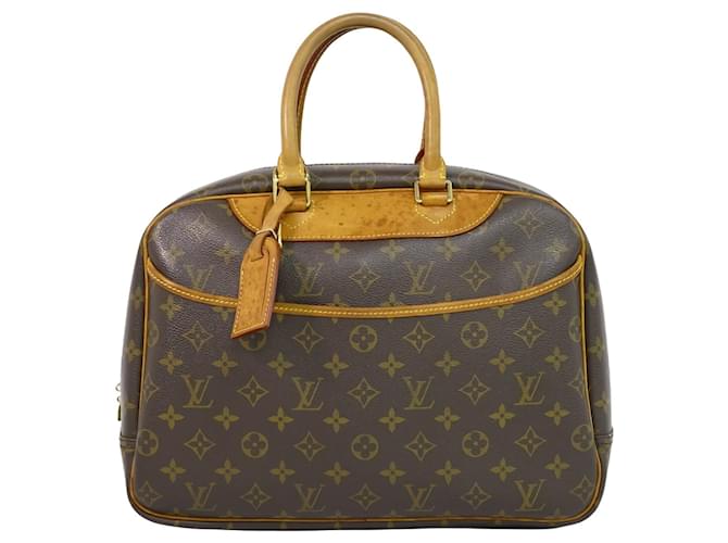 Louis Vuitton Deauville Brown Cloth  ref.1308767