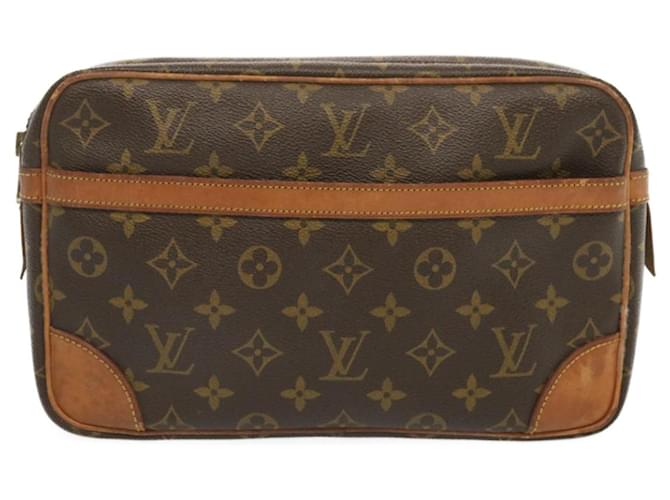 Louis Vuitton Compiegne 28 Brown Cloth  ref.1308785