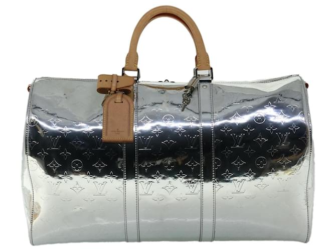 Louis Vuitton Silvery Cloth  ref.1308851