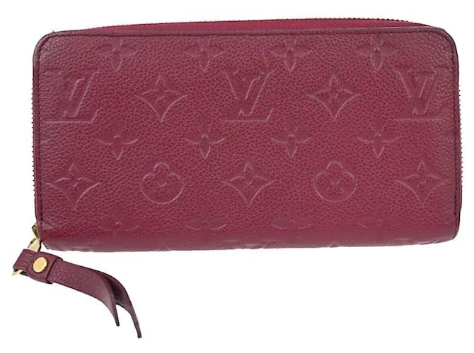 Louis Vuitton Zippy Pink Leinwand  ref.1308862
