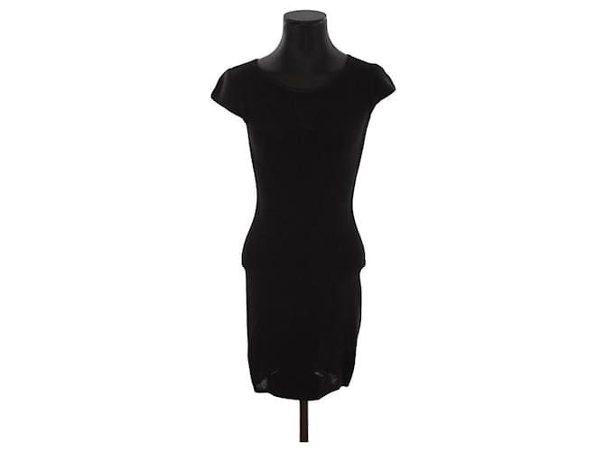 Maje Black dress Synthetic  ref.1308899