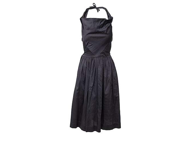 Vivienne Westwood – Verstellbares Kleid mit Bindeknoten Schwarz  ref.1308905