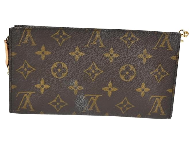 Louis Vuitton Pochette Accessoire Brown Cloth  ref.1309039