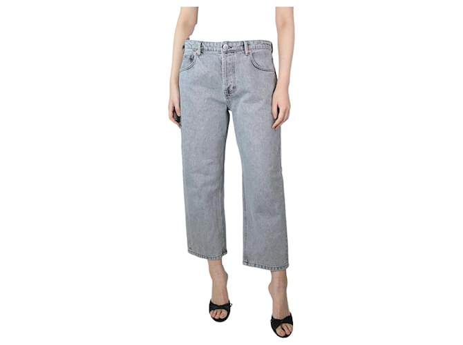 Autre Marque Jeans cinza com lavagem ácida - tamanho UK 10 Algodão  ref.1309157