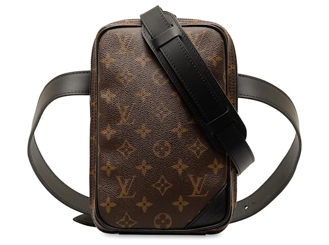 Louis Vuitton Brown Monogram Solar Ray Utility Side Bag Leather Cloth Pony-style calfskin  ref.1309255