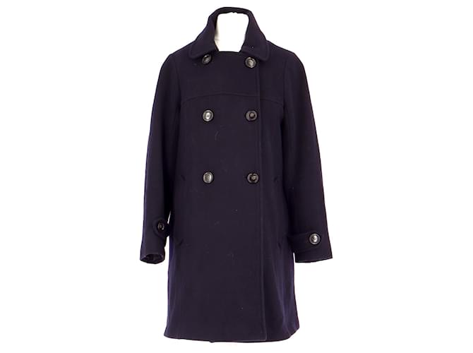 Sessun Coat Blue Wool  ref.1309278