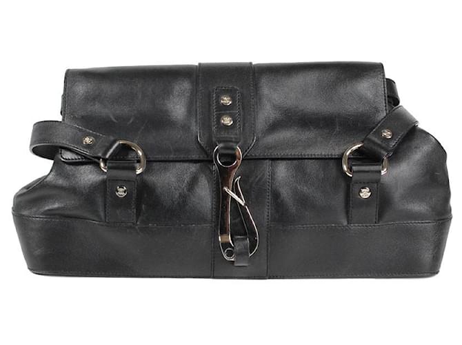 Céline Handbags Black Leather  ref.1309391