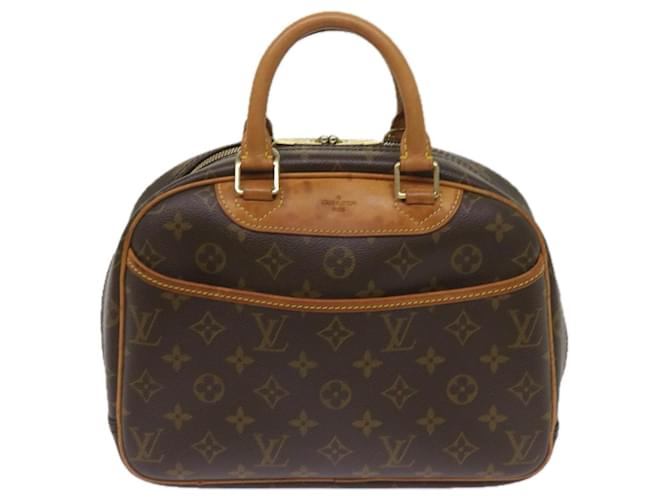 Louis Vuitton Trouville Brown Cloth  ref.1309416