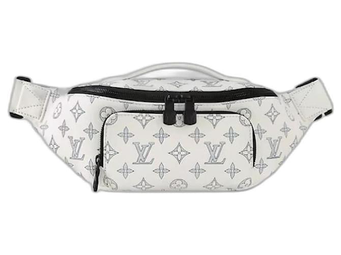 Louis Vuitton LV Rush Bumbag neu Weiß Leder  ref.1309427