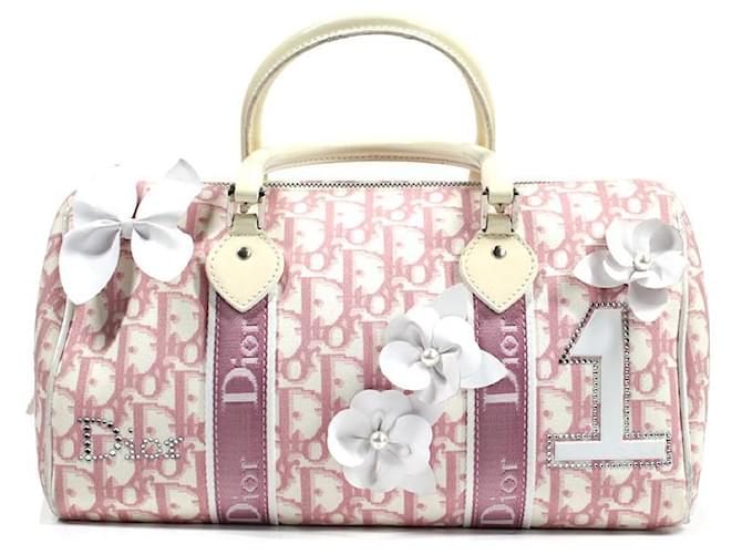 Dior Handbags Pink Cloth  ref.1309445
