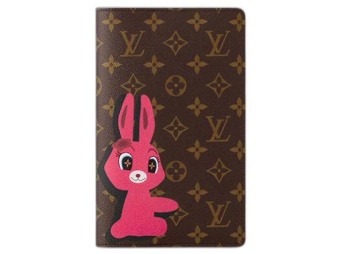 Louis Vuitton LV Emily Notebook cover MM new Brown
