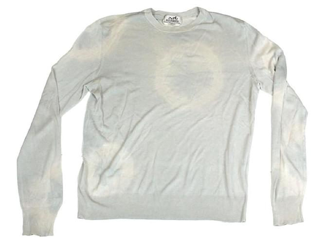 Hermès Sweaters Beige Silk  ref.1309500