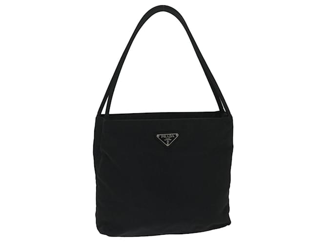 PRADA Shoulder Bag Nylon Black Auth am5928  ref.1309626