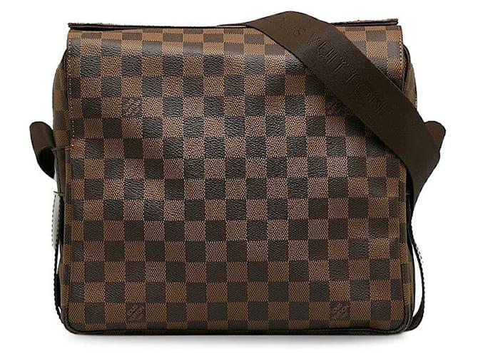 Louis Vuitton Damier Ebene Naviglio Marrone  ref.1309783