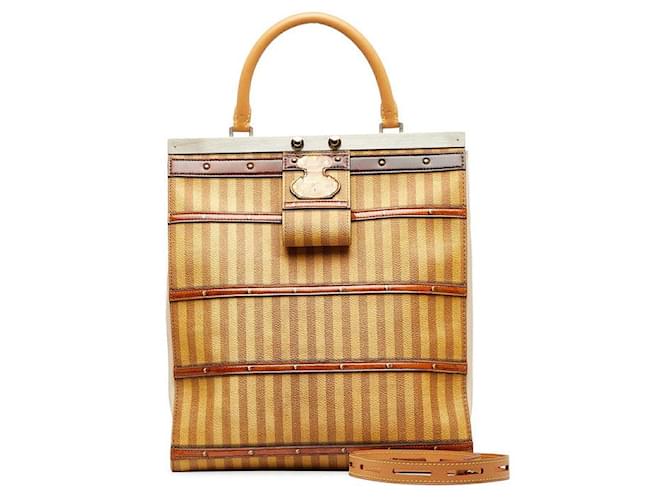 Louis Vuitton Limited Edition Crown Frame Time Trunk GM Brown  ref.1309933