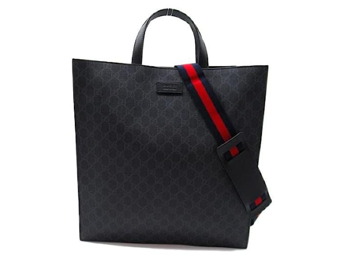 Gucci GG Supreme Tote Bag Black  ref.1310058