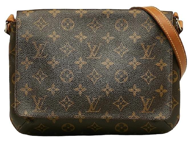 Louis Vuitton Monogram Musette Tango Short Strap Brown  ref.1310109
