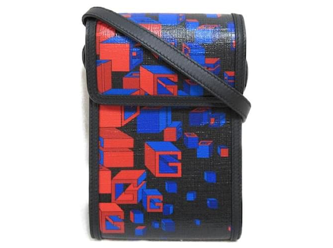 Gucci G Space Flap Crossbody Bag Black  ref.1310121