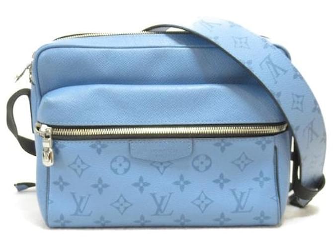 Louis Vuitton Taigarama Outdoor Messenger Blau  ref.1310177