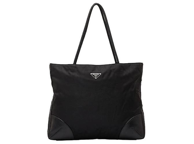 Prada Tessuto Tote Bag Black Nylon  ref.1310340