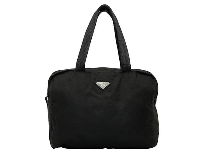 Prada Tessuto Handbag Black Nylon  ref.1310344