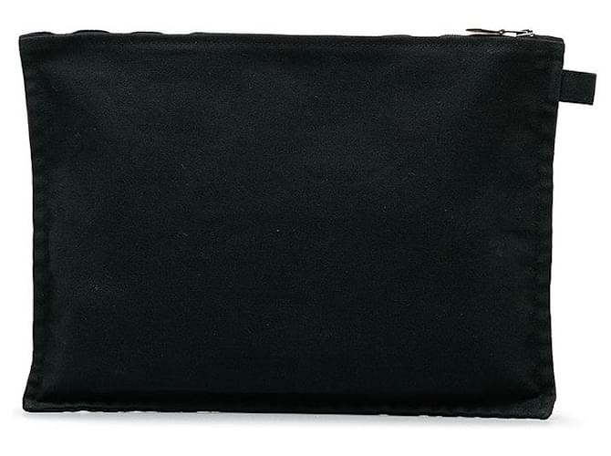 Hermès Toile Bora Bora Pouch Black Cloth  ref.1310379