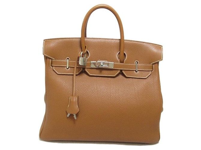 Haut à courroies Hermès Togo Haut A Courroies 32 Brown