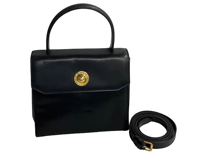 Céline Leather Handbag Black Pony-style calfskin  ref.1310426