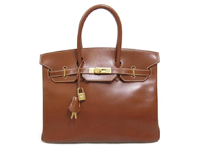 Hermès Epsom Birkin 35 Brown Leather  ref.1310577