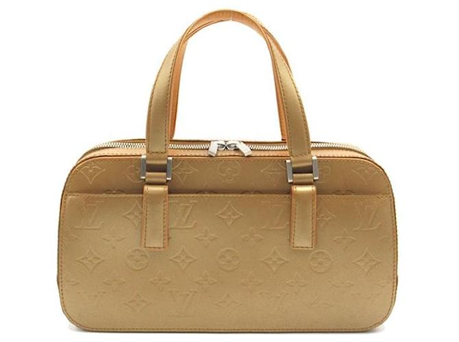 Louis Vuitton Monogram Mat Shelton Golden Leather  ref.1310585