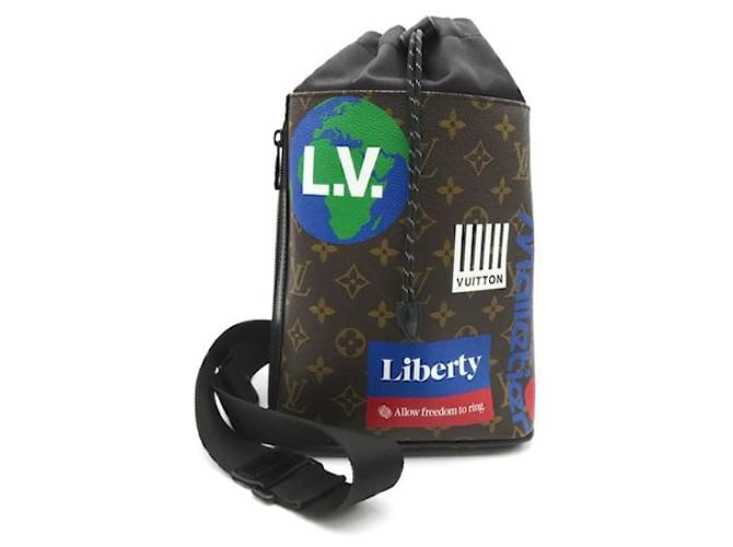 Louis Vuitton Craie monogramme Liberty en édition limitée Marron  ref.1310610