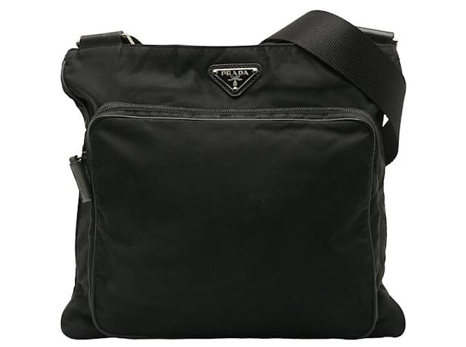 Prada Tessuto Messenger Bag Black  ref.1310736