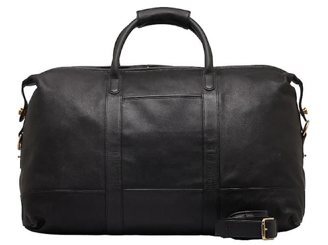 Coach Leather Luggage Travel Bag Black Pony-style calfskin  ref.1310778