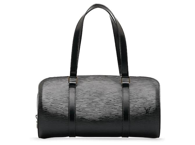 Louis Vuitton Epi Soufflot Black Pony-style calfskin  ref.1310912